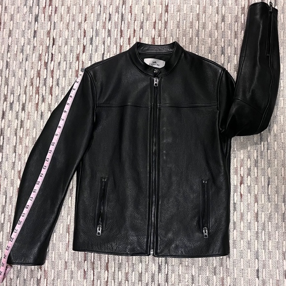 Coach Leather Racer Jacket - Picture 4 of 9